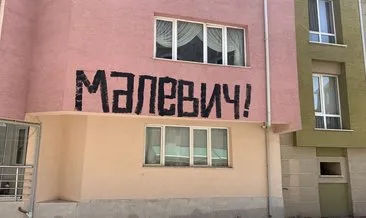 Eskişehir’deki binalara spreyle Rusça aynı kelimeyi yazıyor! Vatandaşlar tepkili