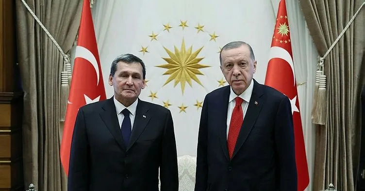 Başkan Erdoğan, Türkmenistan Bakanlar Kurulu Başkan Yardımcısı Meredov’u kabul etti