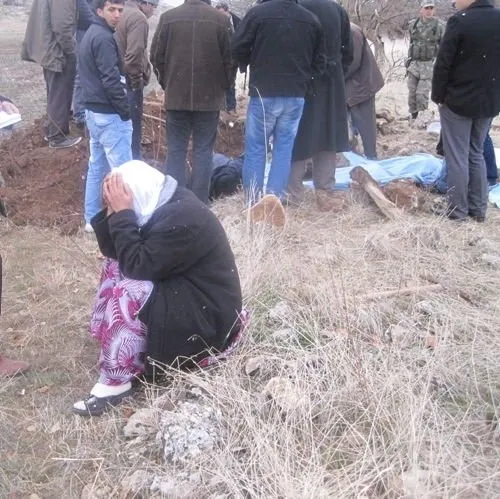 Kocasının cesedini gördüğü an