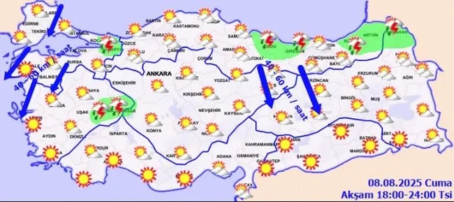 Yağışlar bitiyor kavurucu sıcaklar geri dönüyor! Meteoroloji uyardı! O illerde sıcaklıklar 40 dereceyi bulacak!