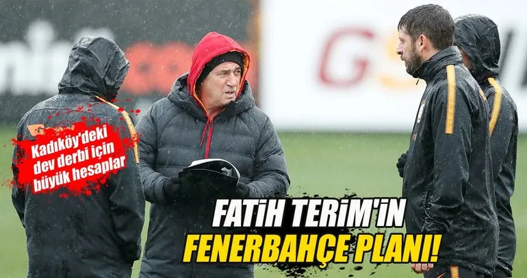 Fatih Terim’in Fenerbahçe planı!