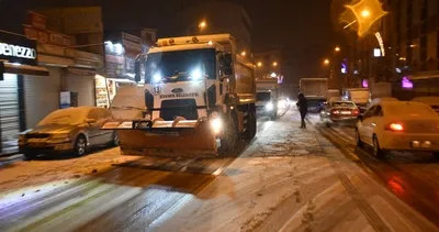 Siverek’te kar yağışı etkili oldu