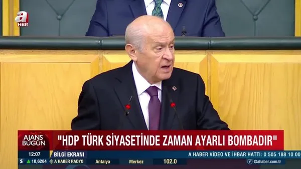 MHP lideri Devlet Bahçeli: 