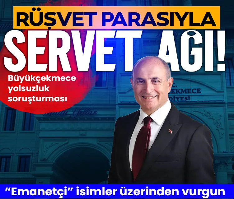 Rüşvet parasıyla servet ağı kurdu