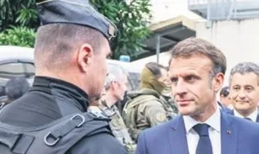 Macron’dan isyanı bastırma girişimi