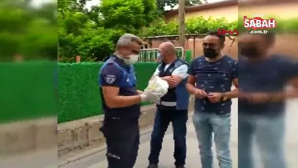 Kayseri'de dilencinin sakladığı paralar bebek bezinden çıktı