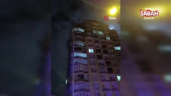 Başkent’te terasa kurdukları sobadan çıkan kıvılcım sonrası yangın çıktı