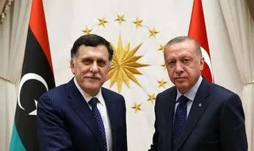Başkan Erdoğan Al Sarraj’ı kabul etti