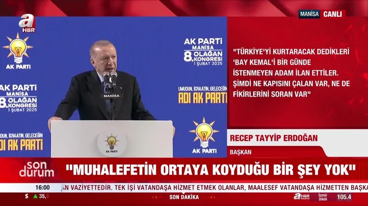 Başkan Erdoğan: