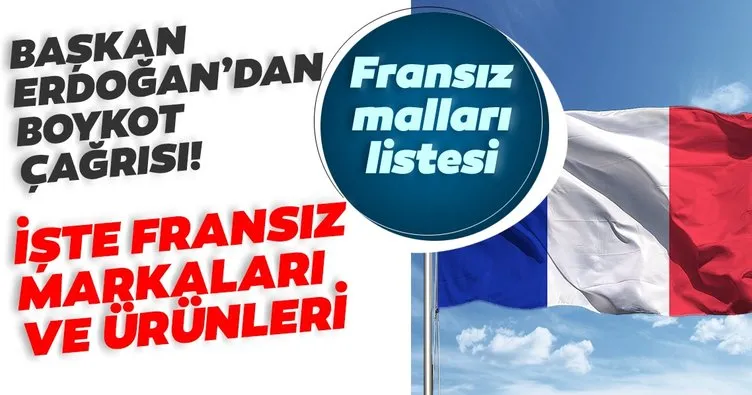 Türkiye’de üretilen Fransız markaları ve ürünleri listesi açıklandı! Bakan Varank’tan SON DAKİKA Fransa malları boykot açıklaması...