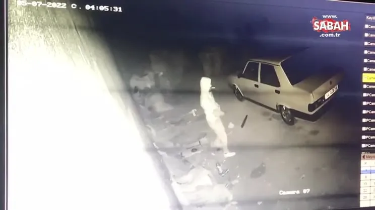 Otomobili kundaklayan 3 zanlı tutuklandı | Video