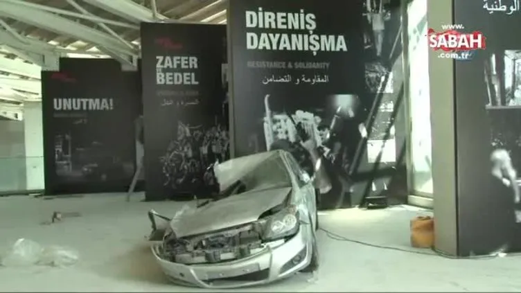 15 Temmuz Müzesi ilk defa görüntülendi