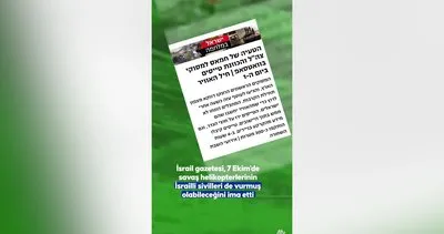 İsrail gazetesinden itiraf: İsrailli sivilleri de vurduk! Çok konuşulacak WhatsApp detayı...