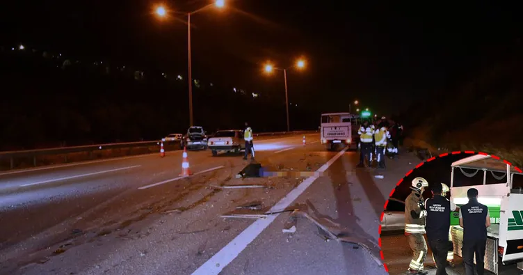 Hatay’da feci kaza! Tırla çarpışan otomobil hurdaya döndü: 1 ölü 1 yaralı
