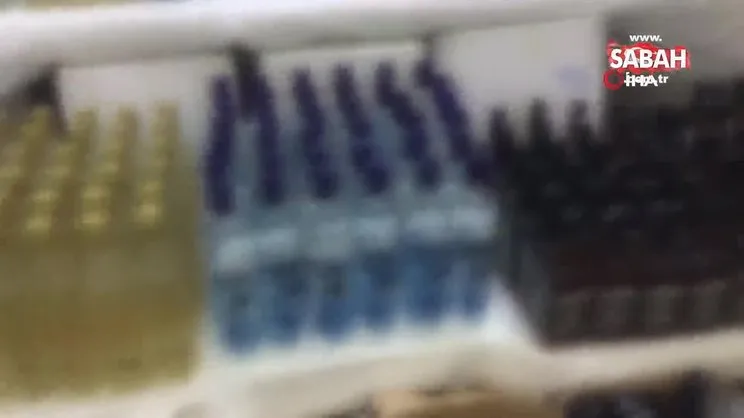 Manisa'da kaçak içki operasyonu | Video