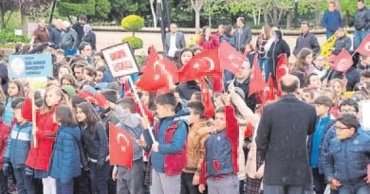 Burdur’daki törene yoğun katılım vardı