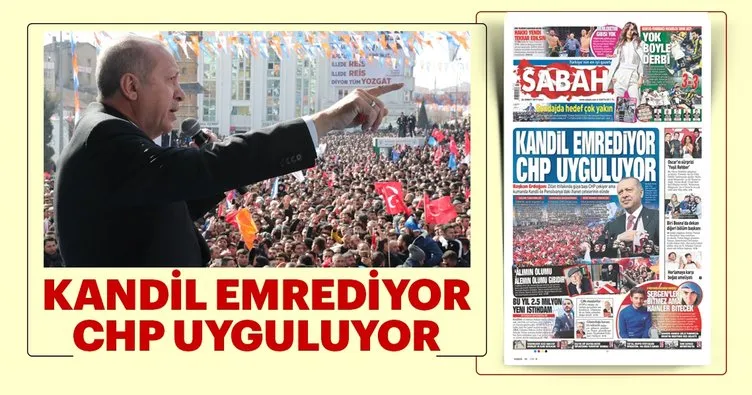 Kandil emrediyor CHP uyguluyor