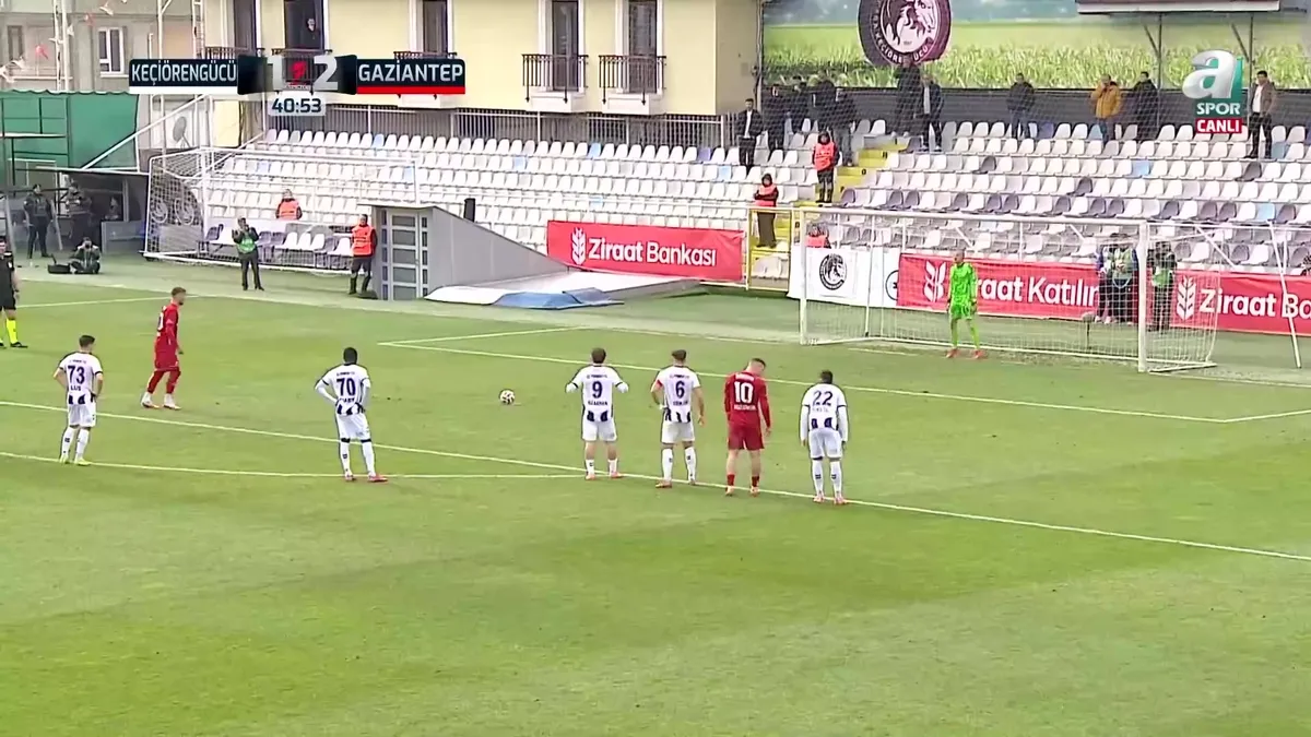 GOL | Emre Gökdemir İnşaat Ankara Keçiörengücü 1-3 Gaziantep FK videosunu izle | Son Dakika Haberleri