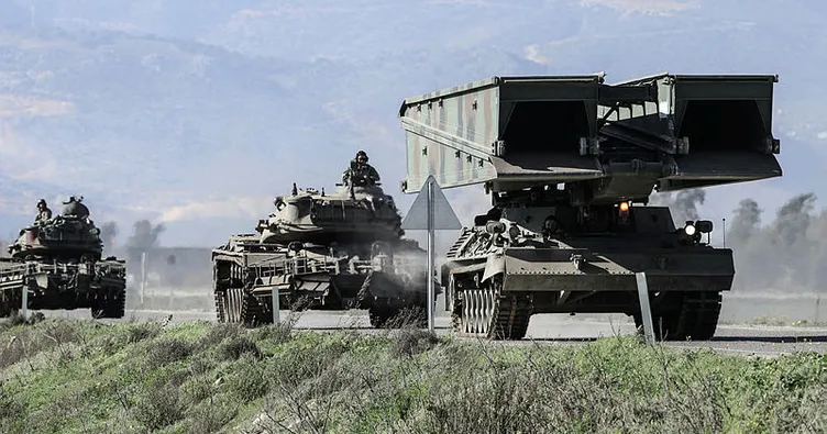 Suriye sınırında obüs hareketliliği