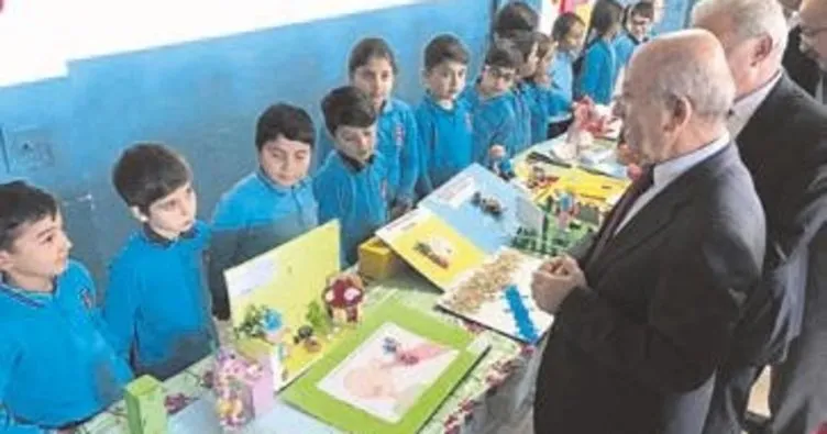 Fatih İlkokulu’nda üç boyutlu resim sergisi
