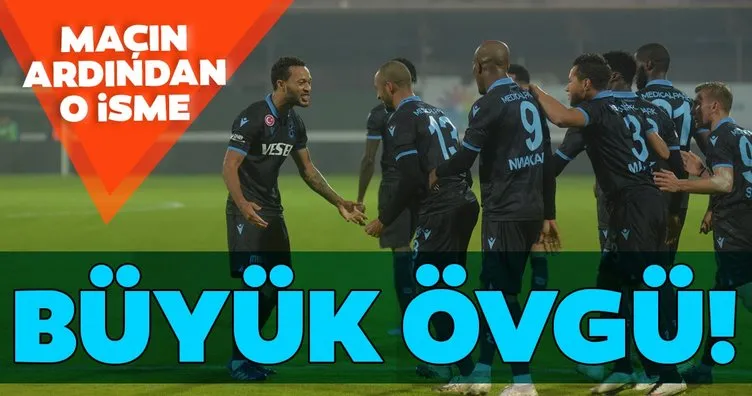 Hatayspor - Trabzonspor maçının ardından o isme büyük övgü!