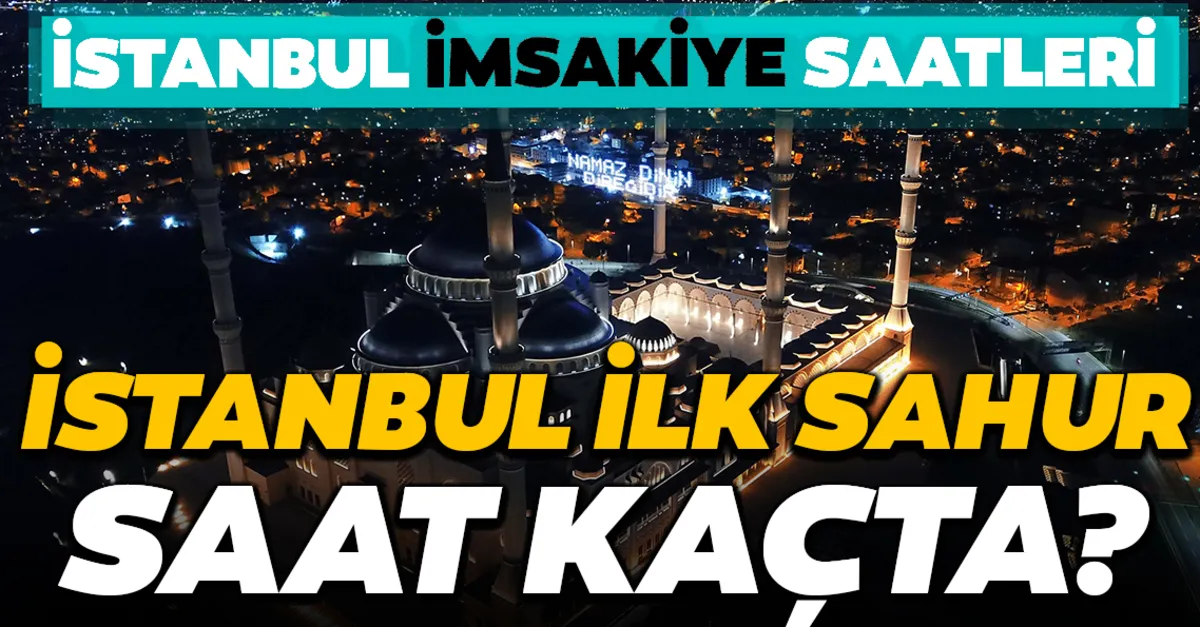 Serene İstanbul'da Sahur Saat Kaçta? Capture Art Serene İstanbul'da Sahur Saat Kaçta? Capture Art