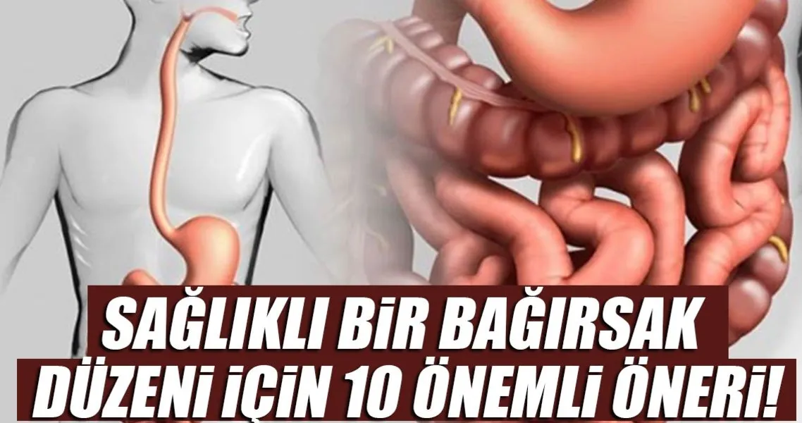 saglikli bir bagirsak duzeni icin 10