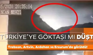 Son Dakika Haberi: Türkiye’ye göktaşı düştü mü? Trabzon’a göktaşı düştü iddiası! Artvin, Ardahan, Erzurum semalarında da görüldü...