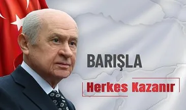 Barışla herkes kazanır paylaşımı