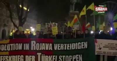 Avrupa’nın göbeğinde PKK paçavrasıyla destek sloganları attılar! | Video