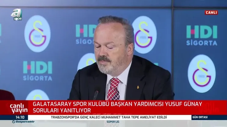 Galatasaray Başkan Yardımcısı Yusuf Günay: Taraftarlar haklı