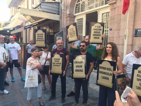 Kooperatif mağdurlarından eylem