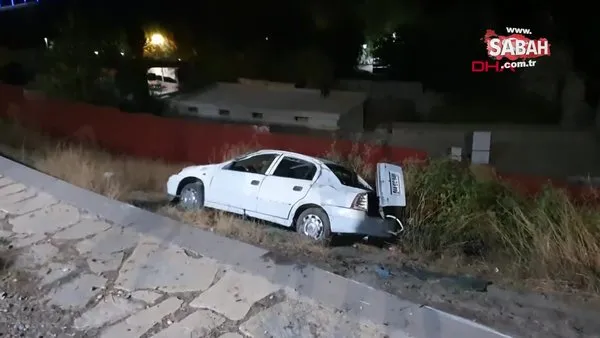 Diyarbakır'da otomobil şarampole devrildi: 5 yaralı | Video