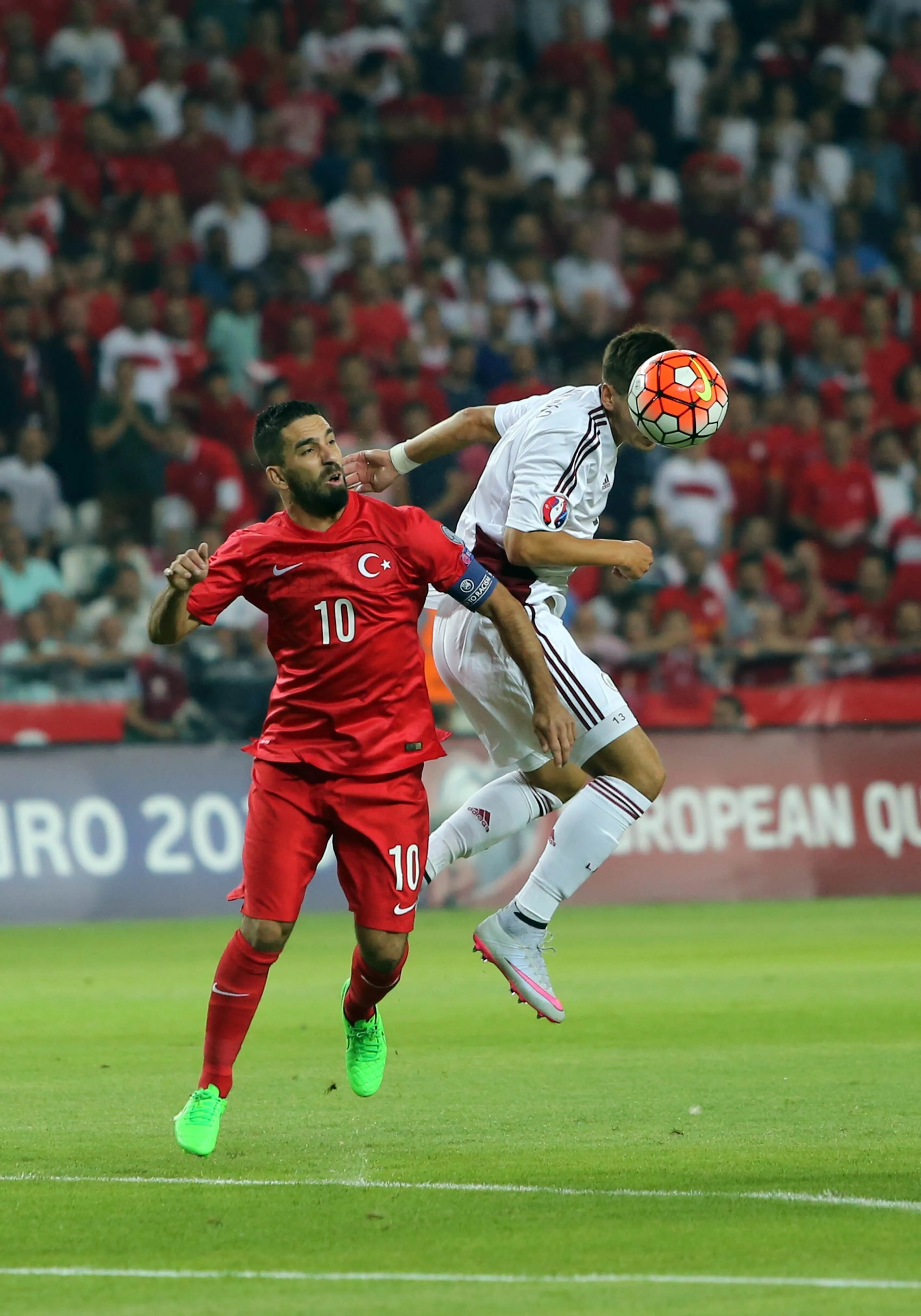 Türkiye Letonya maç fotoğrafları - Galeri - Spor