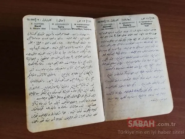 Bir askerin günlüklere sığmayan vatan aşkı