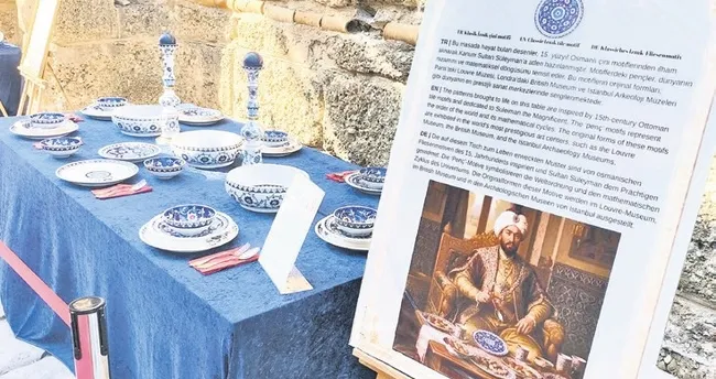 Osmanlı çini sergisi açıldı