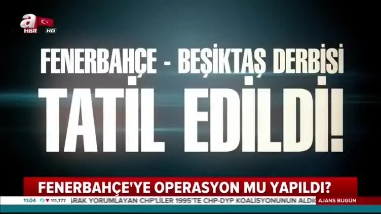 Fenerbahçe'ye operasyon mu yapıldı?