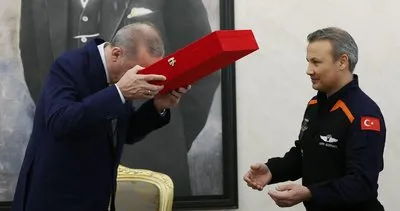Başkan Erdoğan Türkiye’nin ilk astronotu Gezeravcı’yla görüştü! O anı sordu