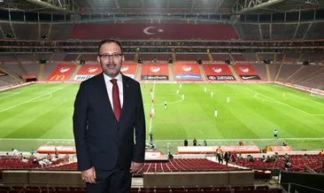 Gençlik ve Spor Bakanı Dr. Mehmet Muharrem Kasapoğlu, SABAH Spor’a konuştu: Spor yasasıyla kemikleşmiş sorunları çözeceğiz