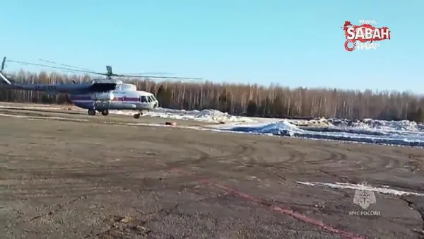 Rusya’da altın madeninde 13 işçi mahsur kaldı | Video