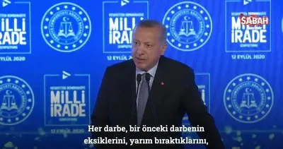 Başkan Erdoğan’dan anlamlı ’12 Eylül’ paylaşımı: Biz bu dünyada milletin gücünün üzerinde bir güç görmedik, tanımadık | Video