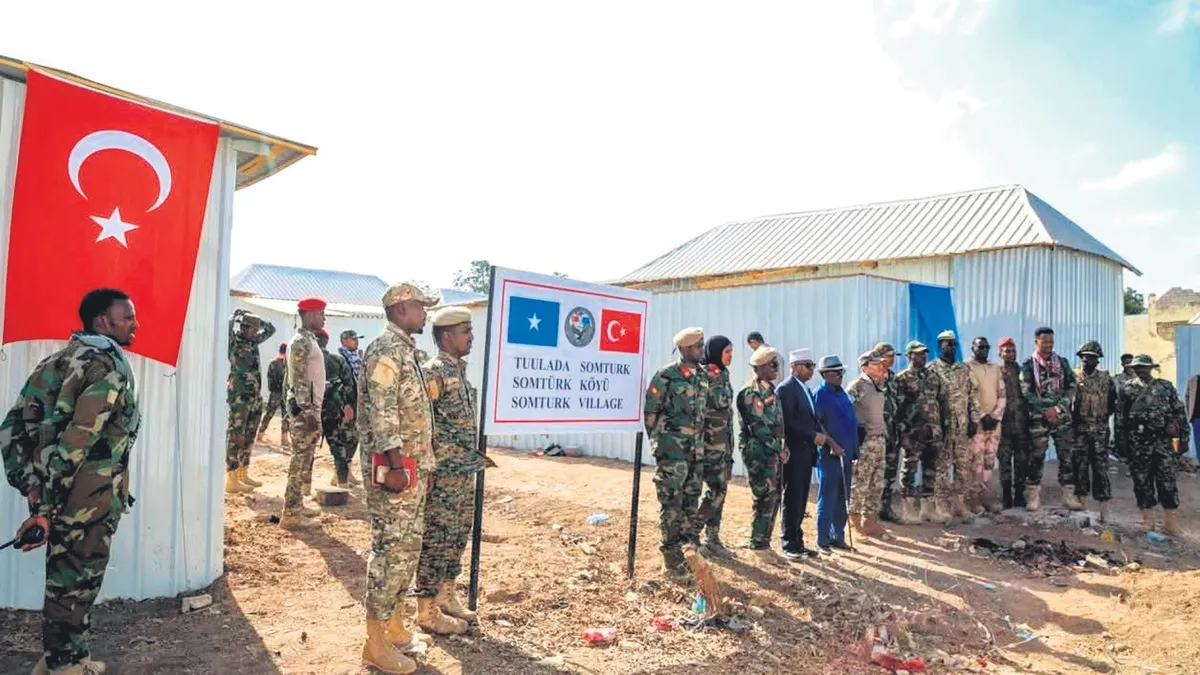 Türkiye-Somali işbirliğinin meyvesi SOMTÜRK köyü Türkiye-Somali işbirliğinin meyvesi SOMTÜRK köyü
