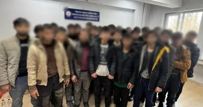 Otobüsün koltuk arkasında yapılan gizli bölmeden 26 göçmen çıktı #trabzon