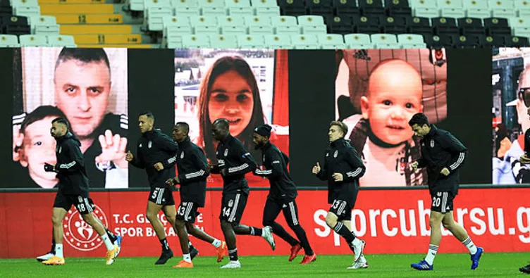 Vodafone Park’ta 1200 taraftar!