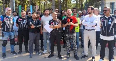 Moto kuryelerden tepki konvoyu #antalya