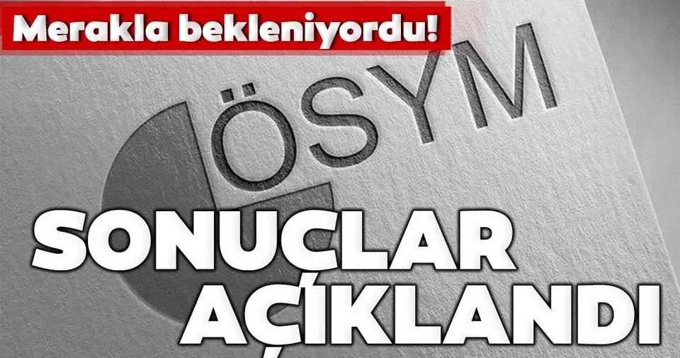 Son Dakika 2020 Kpss Sonuclari Az Once Aciklandi Kpss Sonuclari Sorgulama Nasil Ve Nereden Yapilir Son Dakika Yasam Haberleri