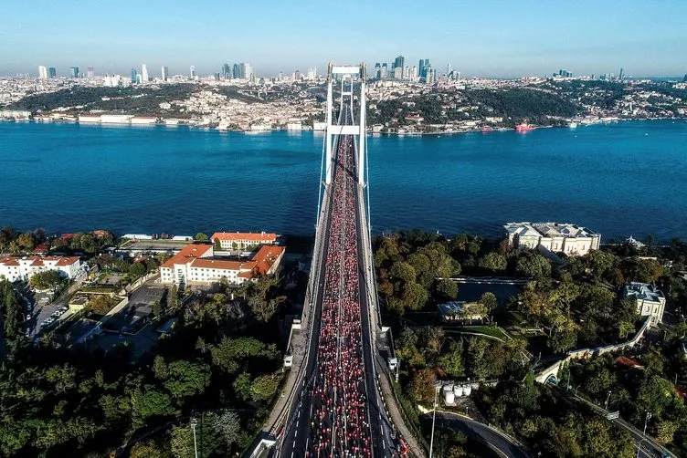 Vodafone 41. İstanbul Maratonu’ndan kareler