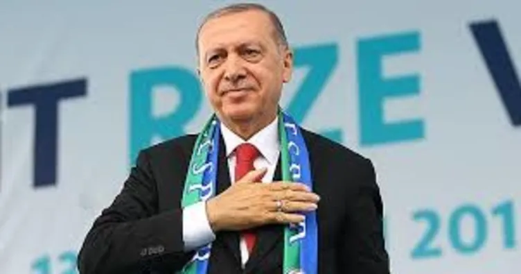 Başkan Erdoğan Rize’ye geliyor