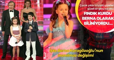 Fındık Kurdu Berna kendine hayran bıraktı! ’Bir Şarkısın Sen’in çocuk yıldızı Berna Karagözoğlu son hali ile büyüledi!