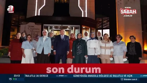 Başkan Erdoğan KADEM hizmet içi eğitim kampını ziyaret etti